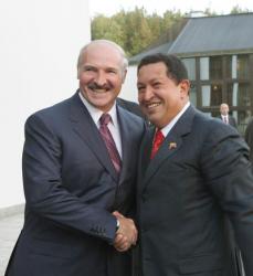 Лукашенко и Уго Чавес